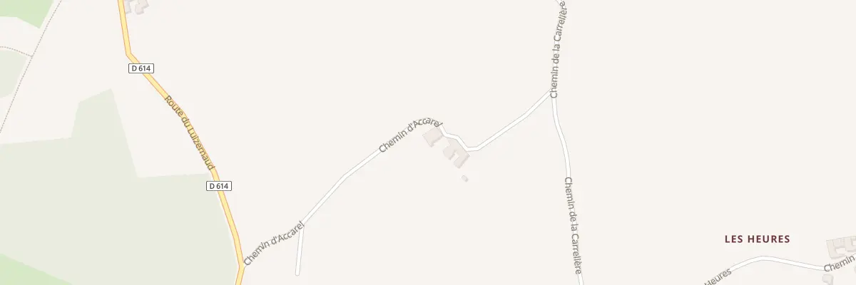 Plan du 5077 Chez Accarel à La Chapelle-sur-Coise