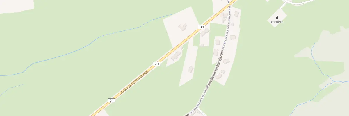 Plan du 123 Av de Varennes à Saint-Firmin
