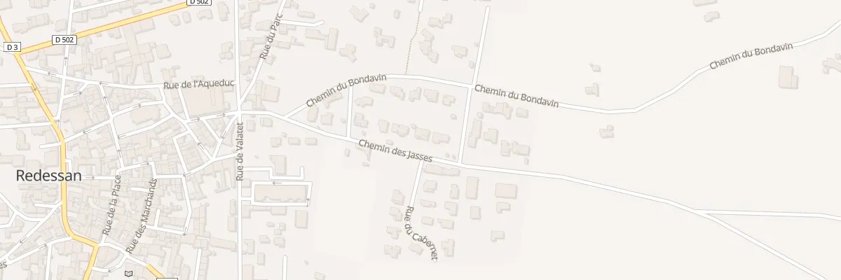 Plan du 117 Rue des Arènes à Redessan