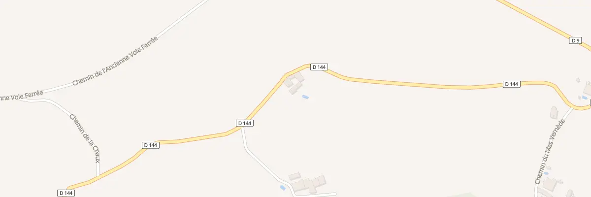 Plan du 5362 Le Mas de Cade à Cavillargues