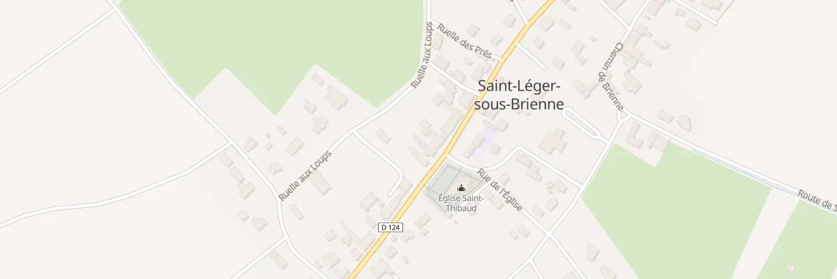 Plan du 42B Rue Grande Rue à Saint-Léger-sous-Brienne