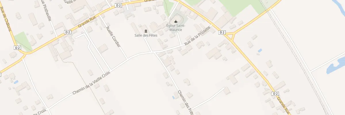 Plan du 7 Rue de la Priolette à Songy