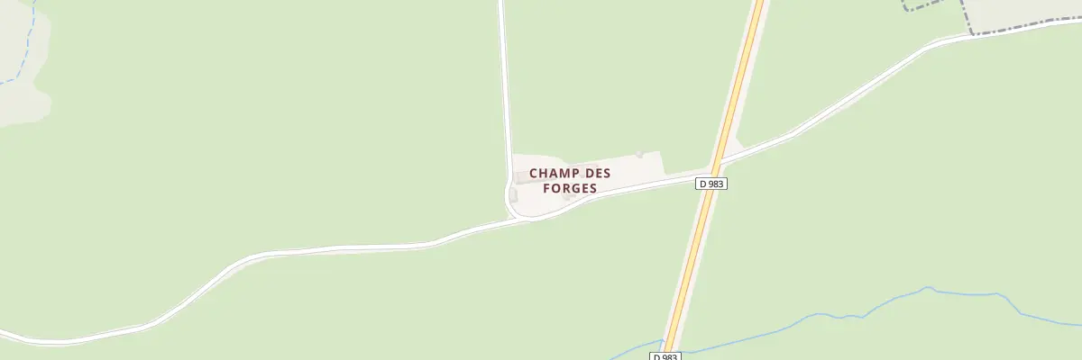 Plan du 5078A Champ des Forges à Saint-Martin-de-Salencey