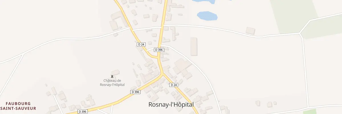 Plan du 1 Fg de Champagne à Rosnay-l’Hôpital