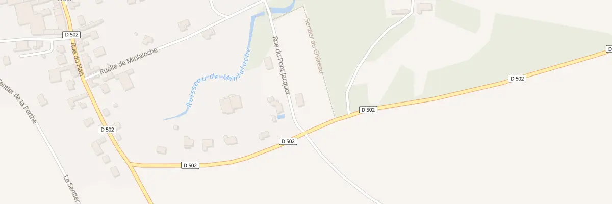 Plan du 43 Rue du Pont Jacquot à Maisons-en-Champagne