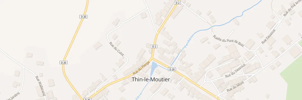Plan du 5123 Rue de la Croisette à Thin-le-Moutier