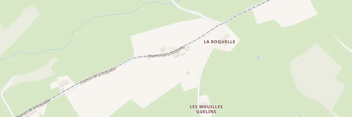 Plan du 1 Che de la Roquelle à Saint-Martin-de-Salencey