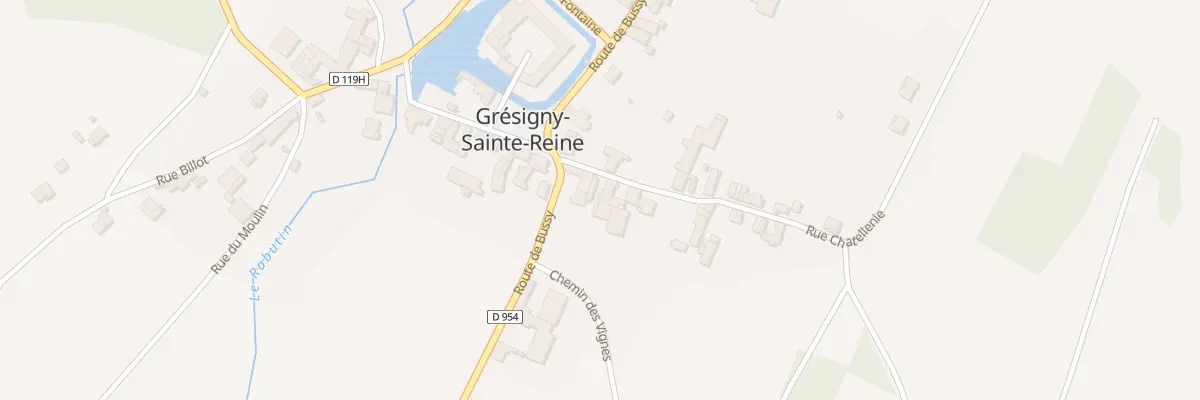 Plan du 14 Rue Chatellenie à Grésigny-Sainte-Reine