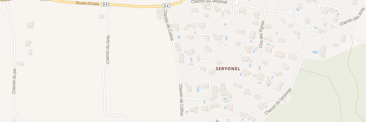 Plan du 5222 Seryonel à Flaux
