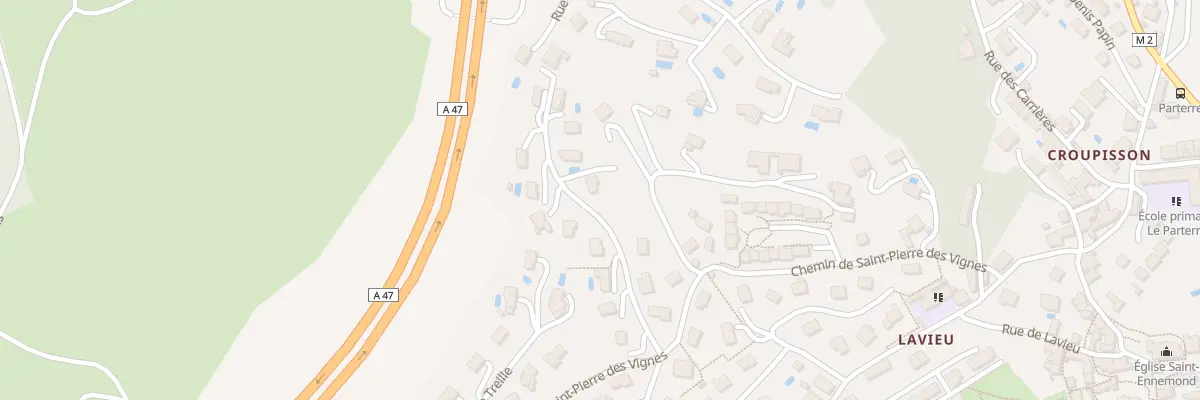 Plan du 41 Rue de lanzau à Saint-Chamond