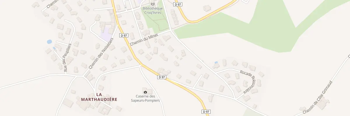 Plan du 46 Rue des Charmilles à Larajasse