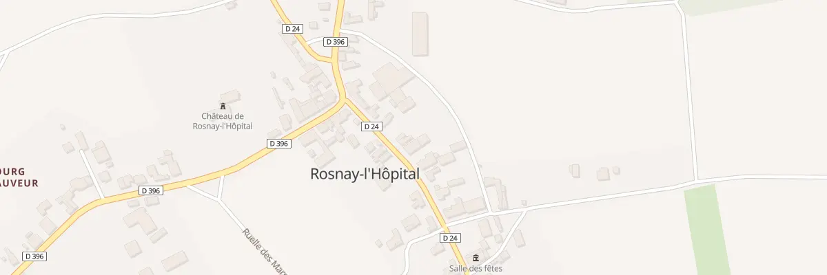 Plan du 7 Rue Saint Jacques à Rosnay-l’Hôpital