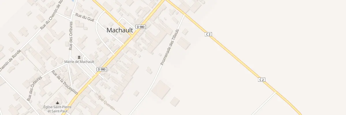 Plan du 5 Prom des Tilleuls à Machault