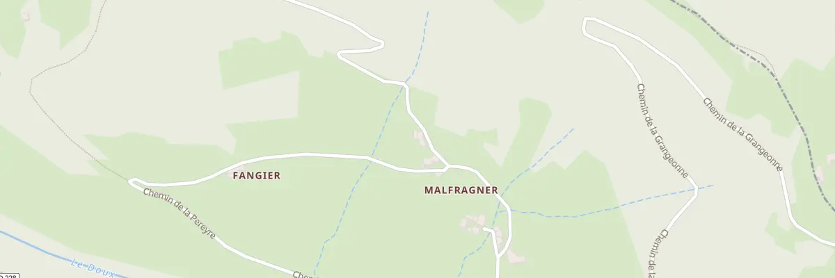 Plan du 525 Che de Malfragner à Labatie-d’Andaure