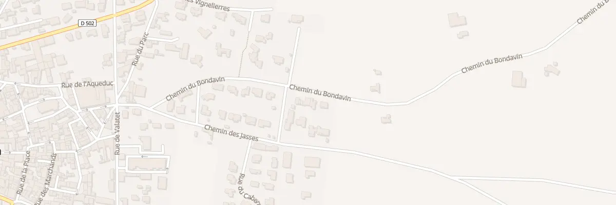 Plan du 10B Che du Bondavin à Redessan