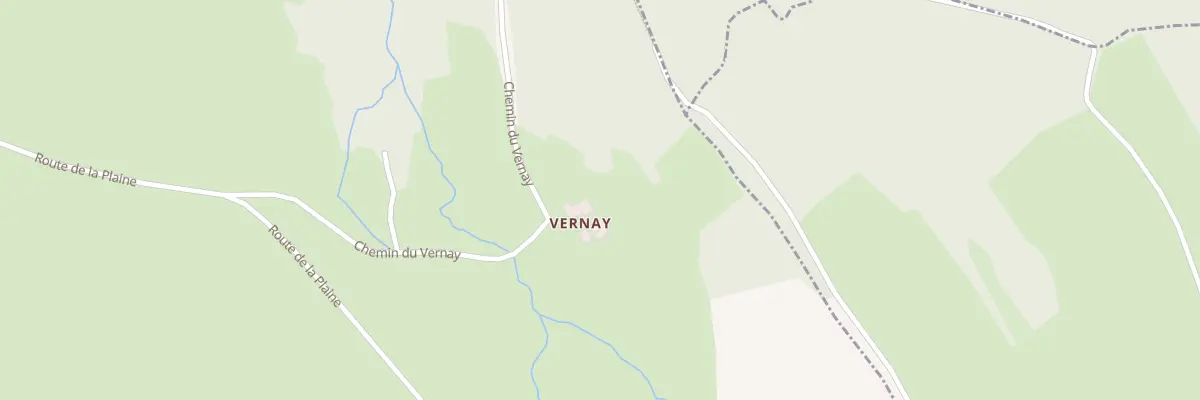 Plan du 290 Che de Vernay à Saint-Bonnet-des-Bruyères