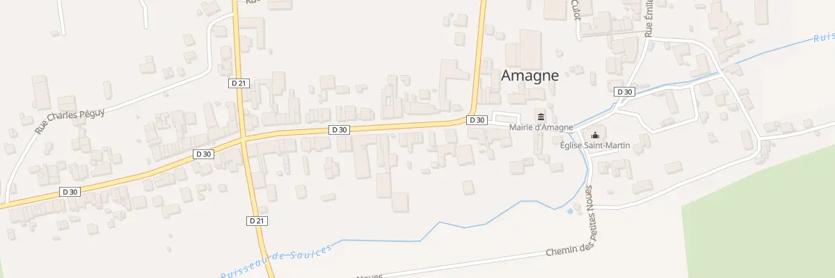 Plan du 9 Av Pierre Curie à Amagne
