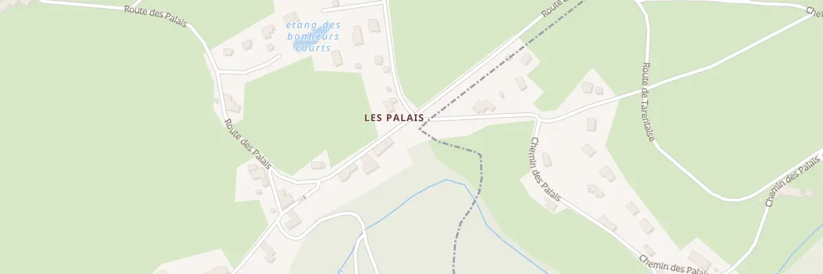 Plan du 1641 Rte des Palais à Tarentaise