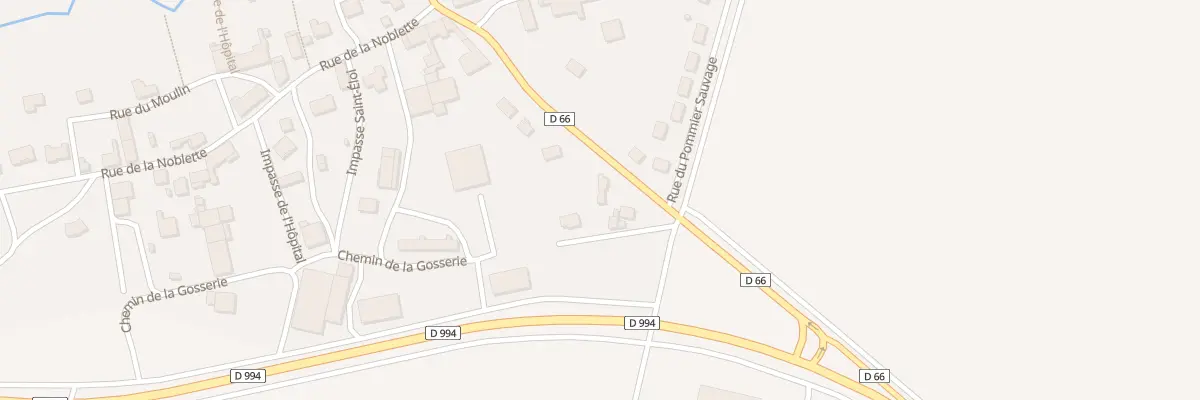 Plan du 3 Rue de la Voie Romaine à La Cheppe