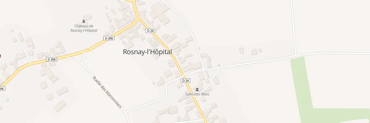 Plan du 1 Rue Saint Jacques à Rosnay-l’Hôpital