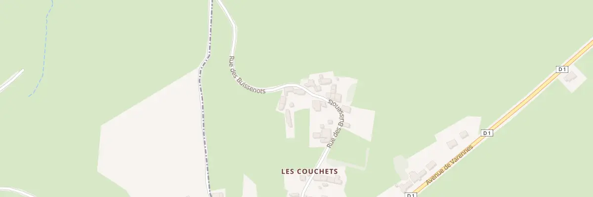 Plan du 19 Rue des Buissenots à Saint-Pierre-de-Varennes
