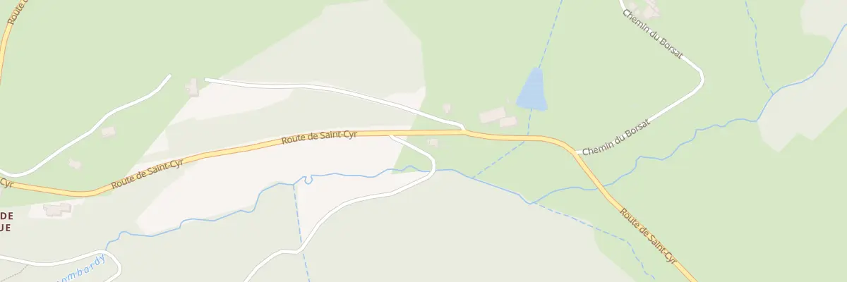 Plan du 2172 Rte de Saint-Cyr à Lamure-sur-Azergues