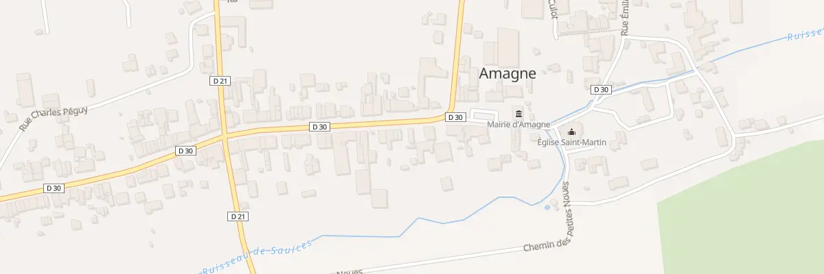 Plan du 5 Av Pierre Curie à Amagne