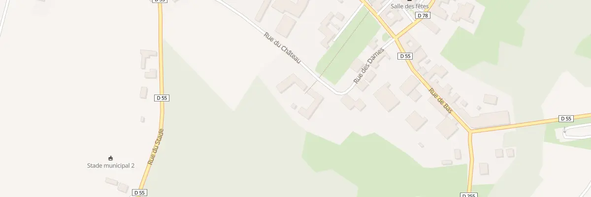 Plan du 7 Rue des Dames à Somsois