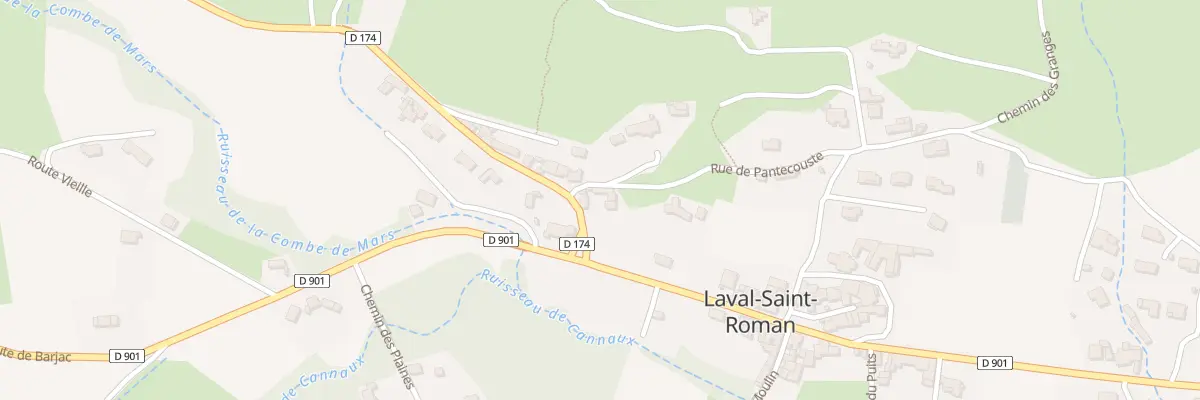 Plan du 5011 Le Village à Laval-Saint-Roman
