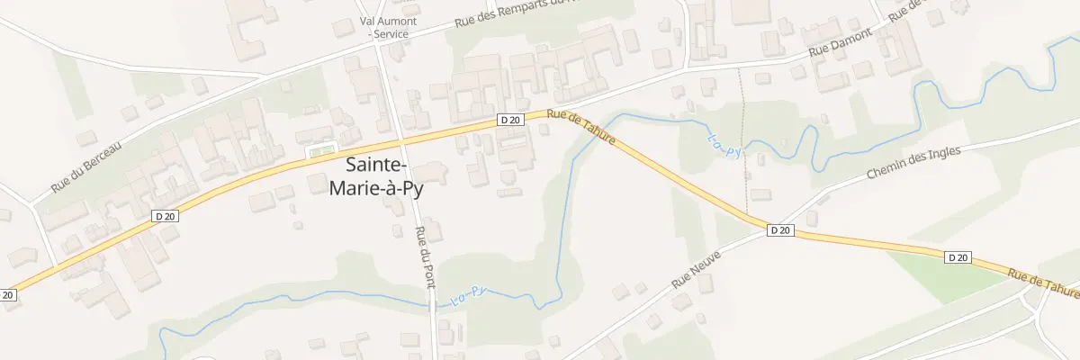 Plan du 10 Rue Damont à Sainte-Marie-à-Py