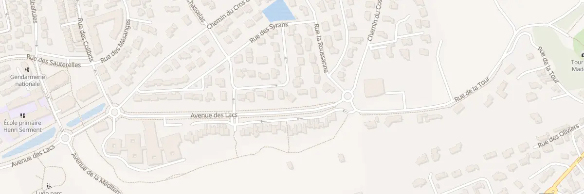 Plan du 90 Rue des Syrahs à Bellegarde