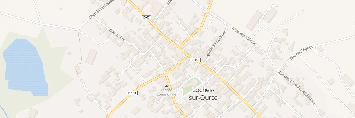 Plan du 5 Rue Quinton à Loches-sur-Ource