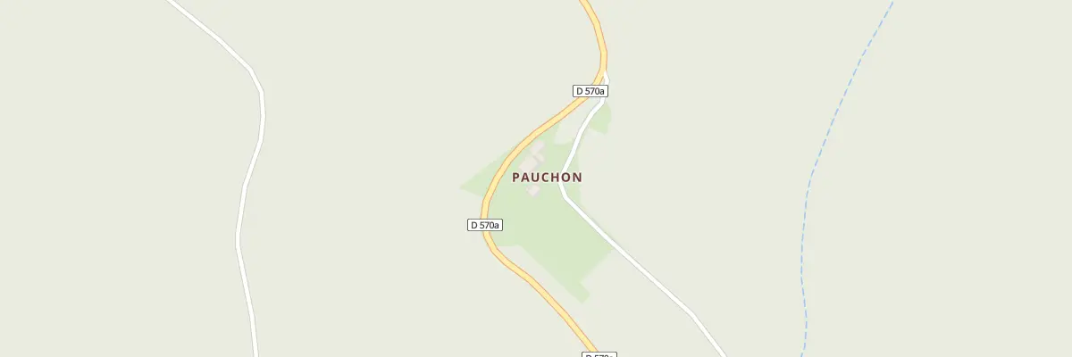 Plan du 5114 Pauchon à Vanosc