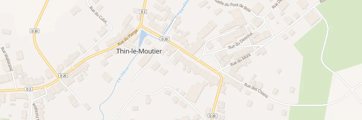 Plan du 5063 La Place à Thin-le-Moutier
