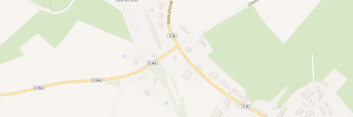 Plan du 13 Rte d’Arnay à Maligny