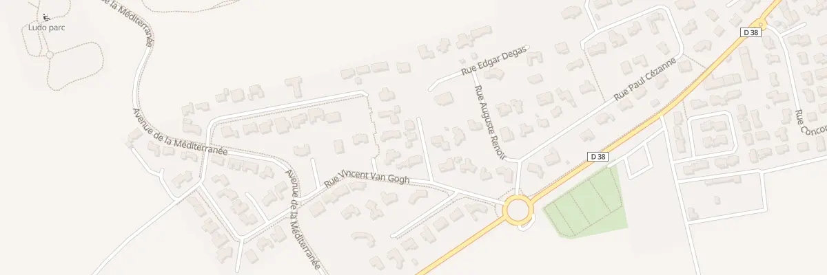 Plan du 131 Rue Vincent Van Gogh à Bellegarde