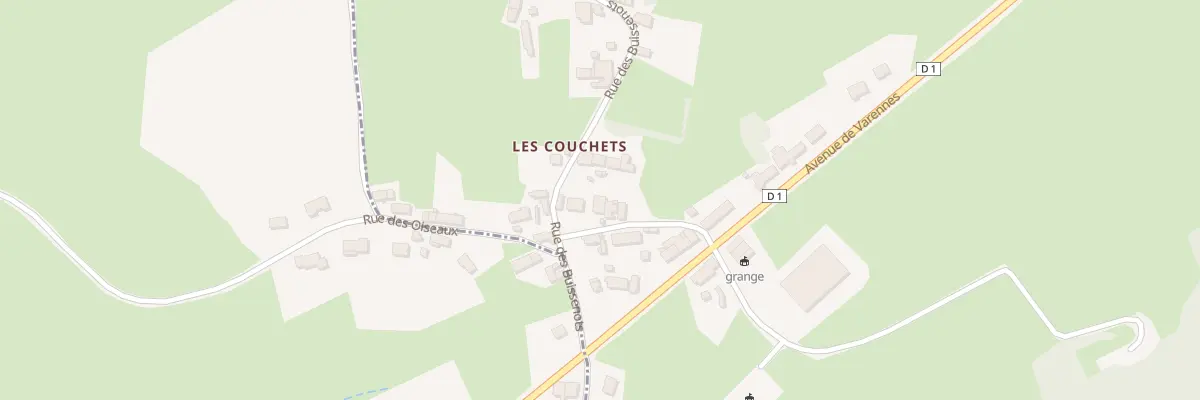 Plan du 12 Rue des Couchets à Saint-Pierre-de-Varennes