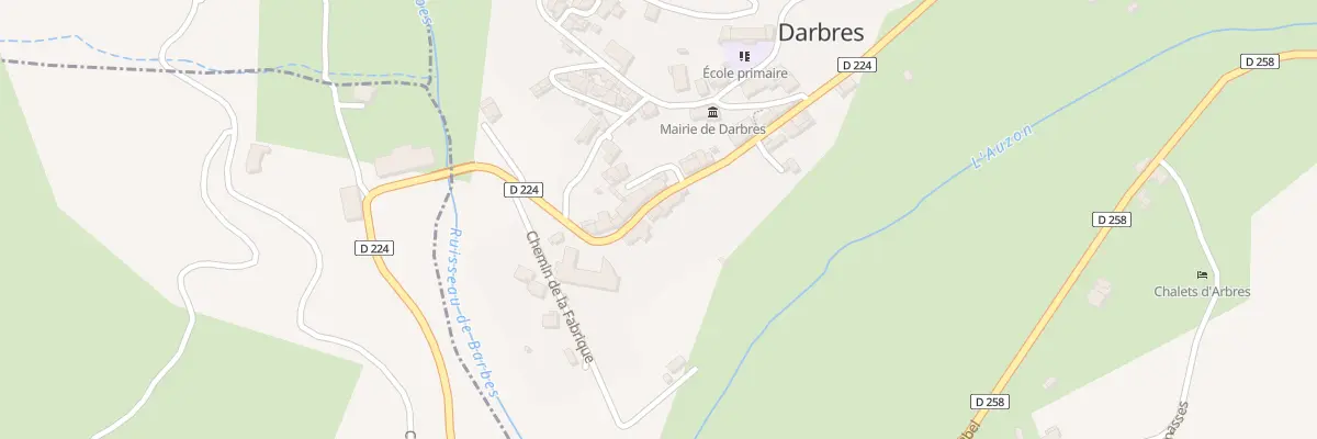 Plan du 5004B Darbres à Darbres