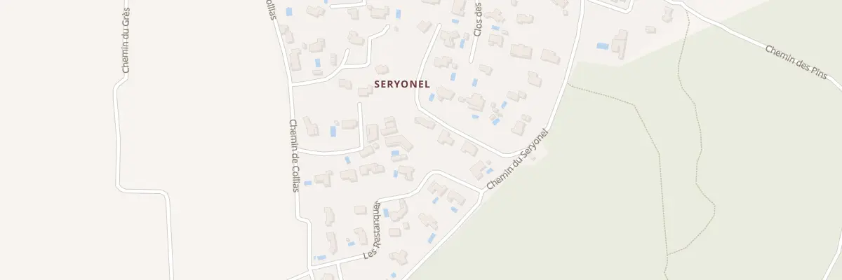 Plan du 11 Seryonel à Flaux