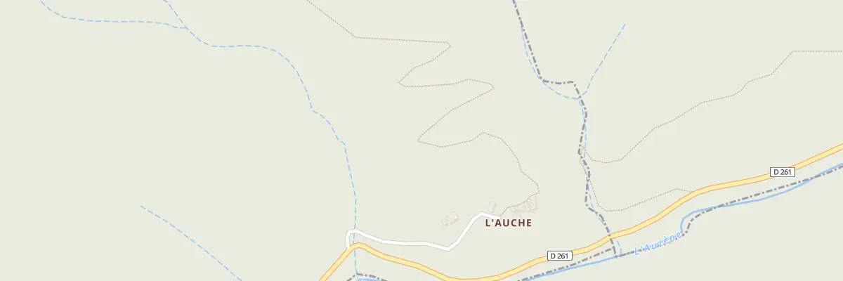 Plan du 5009 Lauche à Issamoulenc