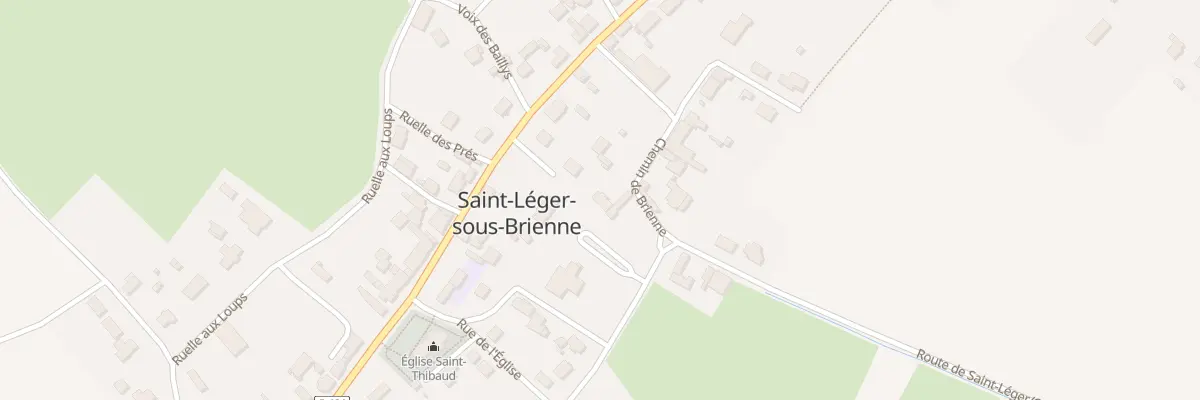 Plan du 1 Pl du Jardineau à Saint-Léger-sous-Brienne