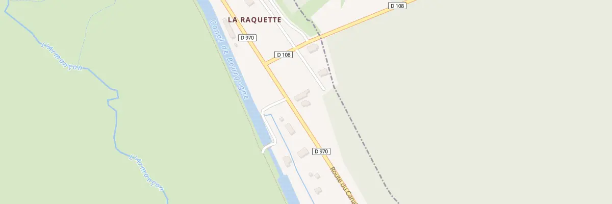 Plan du 5040 Le Bas de Grand Champ à Gissey-le-Vieil