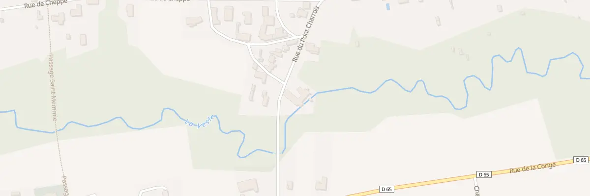 Plan du 27 Rue du Pont Charrois à Courtisols