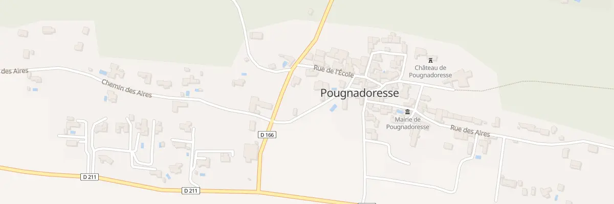 Plan du 14 Rue de la Forge à Pougnadoresse