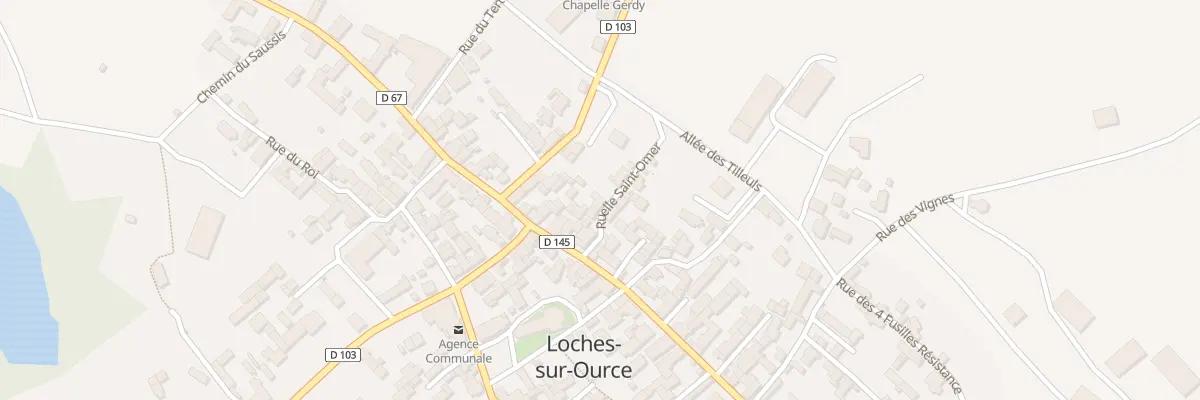 Plan du 3 Rle Saint Omer à Loches-sur-Ource