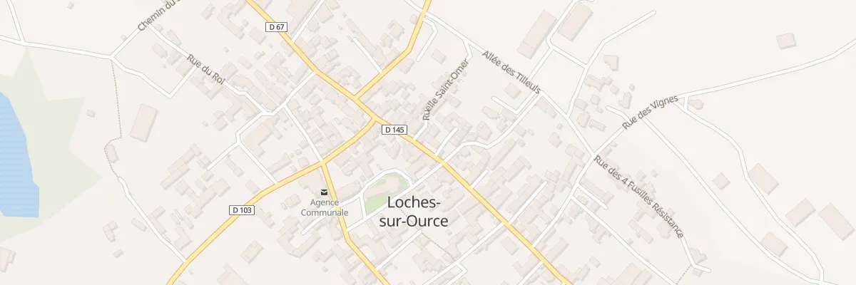 Plan du 36 Rue Saint Vincent à Loches-sur-Ource
