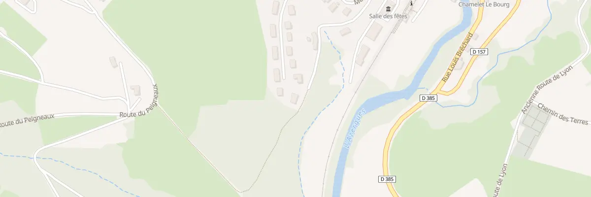 Plan du 222 Rue Jean-Marie Sonnery à Chamelet