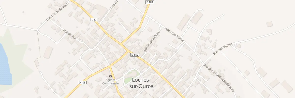 Plan du 4 Rle Saint Omer à Loches-sur-Ource
