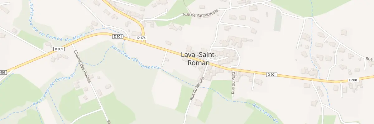 Plan du 5039 Le Village à Laval-Saint-Roman