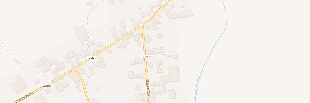 Plan du 3 Cour des Bohins à Saulces-Champenoises